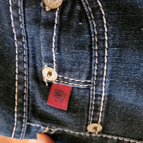 🎉🌹Host Pick🌹🎉FRAGILE BLUE JEANS - Picture 4 of 11